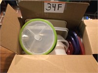 Box of Tupperware