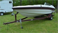 1995 McClain Boat Trailer & Chaparral 18'3" Boat