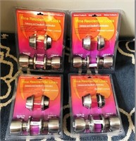 554-(4-SETS) FINE RESIDENTIAL LOCKS