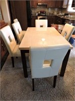 Mid-Century Modern Dining Table & Chairs