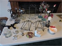 Misc. Easels, Candle Holders, etc.