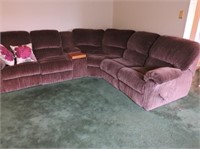 4 Piece Sectional with End Recliners