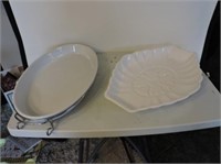 Pair of Large Serving Platters