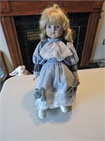 Porcelain Dolls -  with Stands