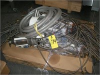 PALLET OF HOSES & TRANSFER PARTS