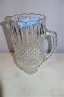 8" CRYSTAL PITCHER