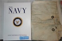 2 PC. "THE NAVY" BOOK PUT OUT BY THE NAVAL