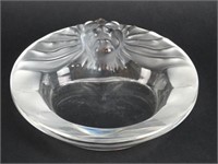 Lalique Tete De Lion Crystal Bowl