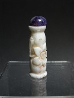 Chinese White Coral Snuff Bottle
