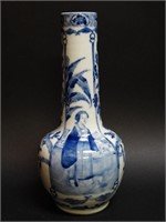 Chinese 19c. B&W Vase