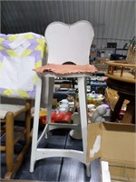 metal doll  chair