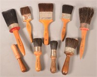 9 Various Brushes mkd. PRR