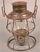 PRR Stamped Lantern “The Adams and Westlake Co." C