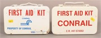 Pair of Small Conrail First Aid Kits