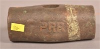 PRR Double Stamped Brass Hammer Head