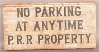 20th Century Wooden Painted Sign