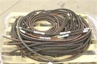 ASSORTED HYDRAULIC HOSE 1/4" TO 5/8" VARIOUS