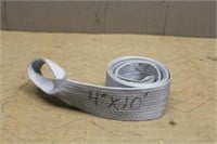 4"x10FT TOW STRAP, 40,000LB TENSILE STRENGTH,