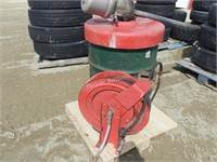 Grease Drum, Graco Grease Pump, Hose & Reel