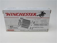 (Qty - 50 rds) Winchester .45 Auto-