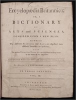 Encyclopaedia Britannica.  First Ed., 1771