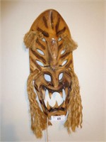 Lighted African Mask