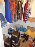 Contents of South Closet of Master Bedroom