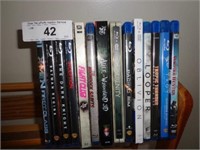 Large Group of Blue Ray Movies
