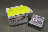 (333) WINCHESTER .22LR 36GR  AND (100) WINCHESTER