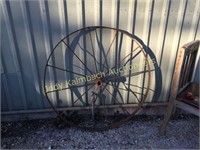 40" Antique Iron Wheel