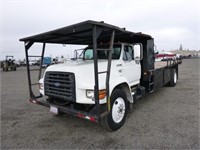 1996 Ford F800 Flatbed Truck