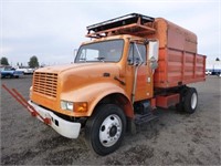 1995 International 4700 S/A Flatbed Dump Truck