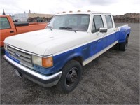1989 Ford F350 Crew Cab Dually Pick Up Truck