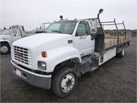 1998 GMC C7500 S/A Flatbed Truck