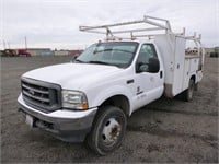 2004 Ford F450 Flatbed Truck