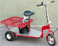 Custom 3-Wheel Electric Motor Scooter