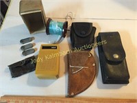 small leather holster fishing twine and much more