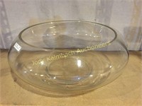 Very large glass/crystal bowl