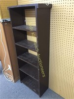 Solid wood bookshelf-no back