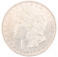 Coin High Grade 1904-P Morgan Silver Dollar