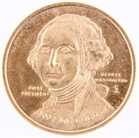 Coin 1776/1976 10kt Gold George Washington Coin