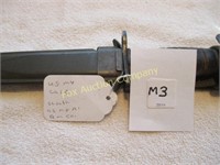 RARE CASE U.S. M4 BAYONET WW11 /SHEATH