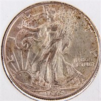 Coin 1943-P Walking Liberty Half-Dollar BU