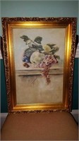 Oil on Canvas / Fruit on Shelf