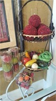 Fruit Basket & Decorative Fruit