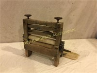 Antique Wood Laundry Wringer