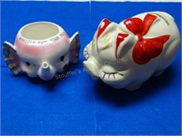Piggy Bank & Elephant Mug