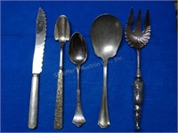 5 Various Serving Utensils, Fork Plating Coming