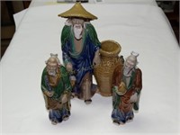 3 Asian Style Figurines