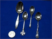 3 Misc. Hors D'oeuvres Serving Spoons